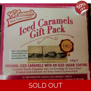 Cleeves Iced Caramels Gift Pack 240g Box